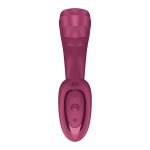 Вагінально-кліторальний вібратор Satisfyer G for Goddess 3 Wine 2 мотори