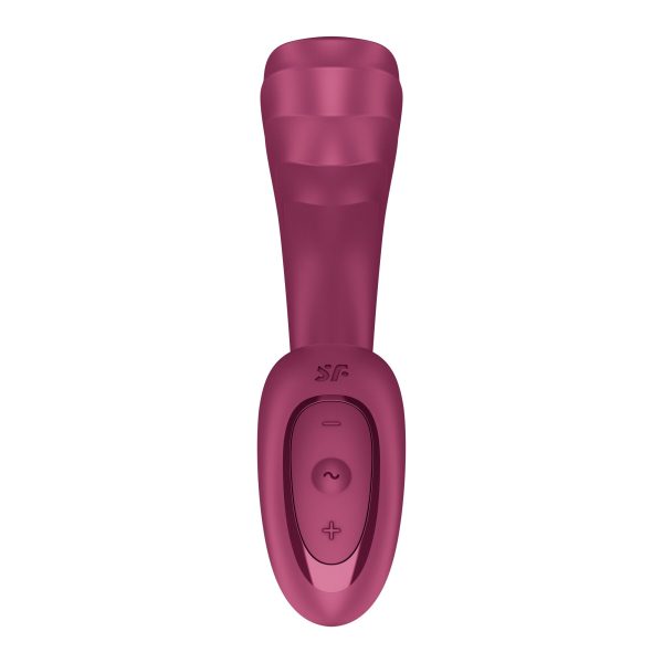 Вагінально-кліторальний вібратор Satisfyer G for Goddess 3 Wine 2 мотори