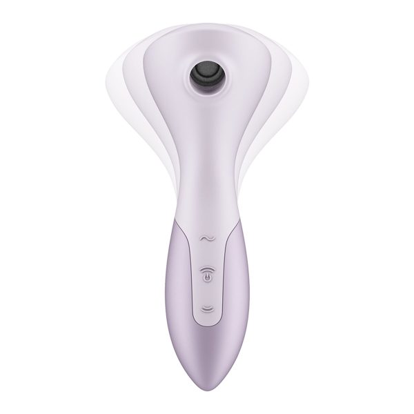 Вібромасажер Satisfyer Wand-erful з вакуумною кліторальною стимуляцією