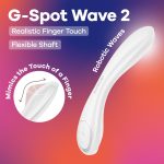 Вібратор Satisfyer G-Spot Wave 2 імітує доторкання пальця