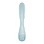 Вібратор Satisfyer G-Spot Wave 2 Ice імітує доторкання пальця