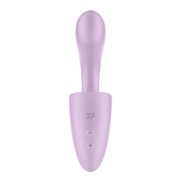 Вагінально-кліторальний вібратор Satisfyer Tongue Expert з язичком