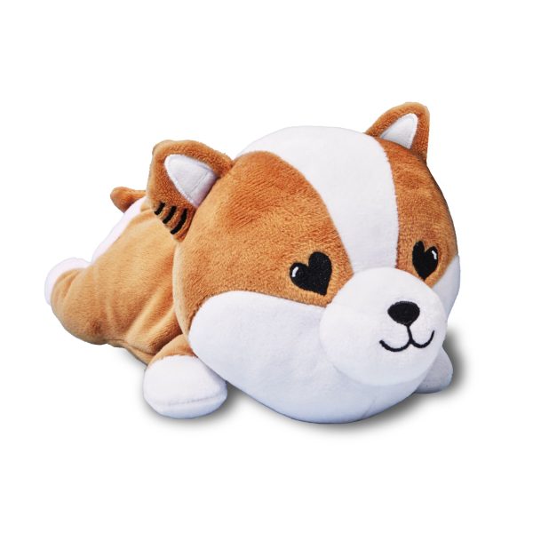 Плюшевий чохол-собачка шіба-іну Friday Bae PLUSH SHIBAE – In Love, очі-сердечка