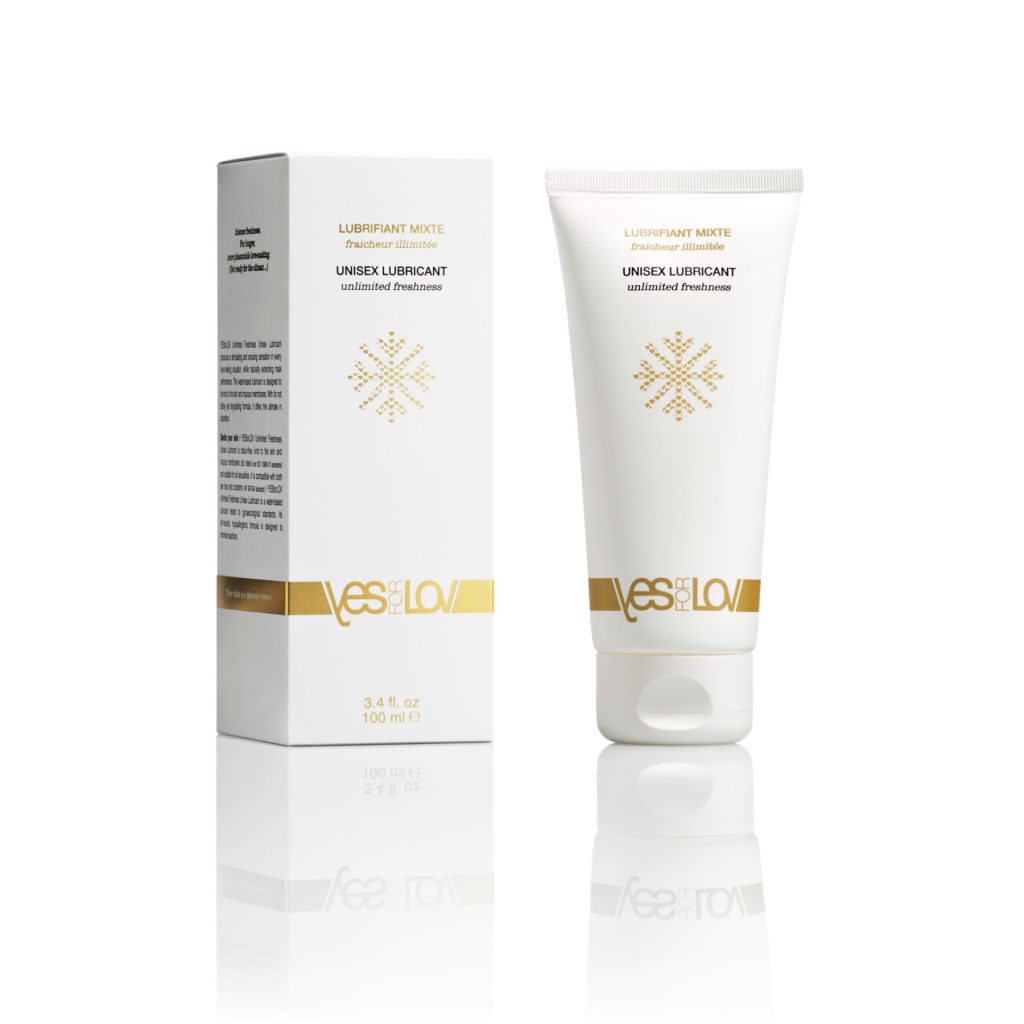 Охолоджувальна змазка на водній основі YESforLOV UNISEX LUBRICANT 100 мл, 99 % натуральних інгредієнтів