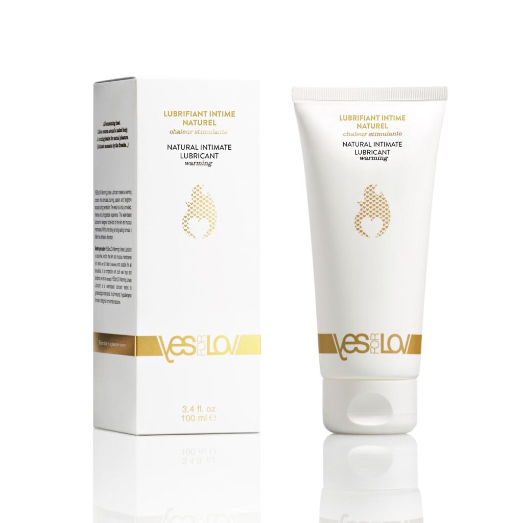 Розігрівальна змазка на водній основі YESforLOV UNISEX LUBRICANT 100 мл, на 99 % натуральна