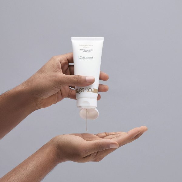 Змазка на водній основі YESforLOV NATURAL UNISEX LUBRICANT 100 мл, з алое вера, натуральний склад