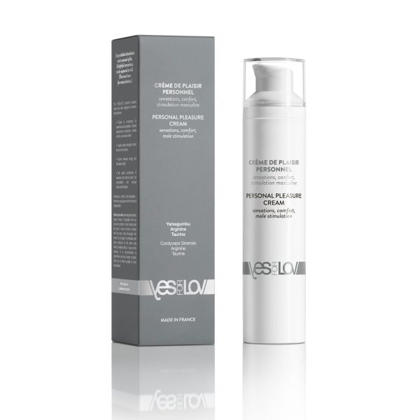Крем для мастурбації YESforLOV PERSONAL PLEASURE CREAM 50 мл, посилює ерекцію, екстракт кордицепсу
