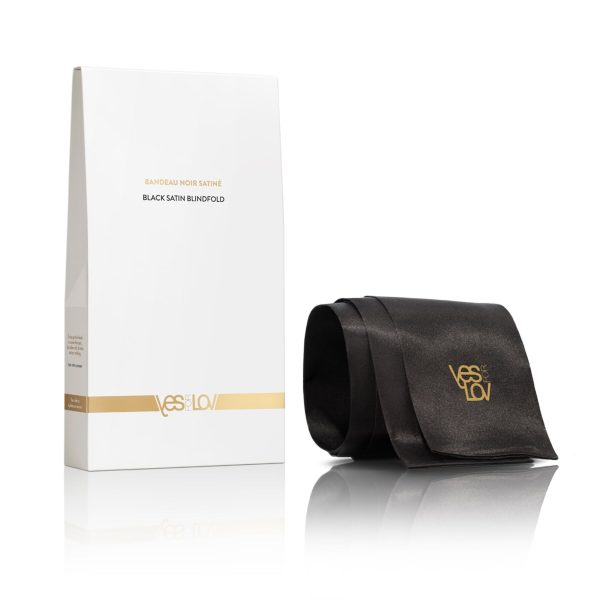 Сатиновая повязка-лента на глаза YESforLOV SATIN BLINDFOLD, подходит для связывания