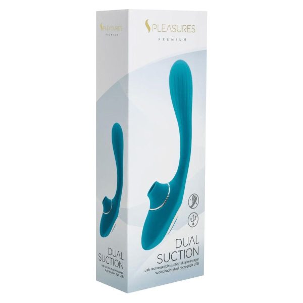 Вібратор Pleasures Dual Suction