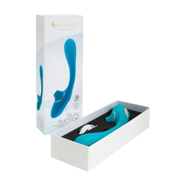 Вібратор Pleasures Dual Suction