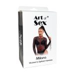Жіноча портупея з шипами Art of Sex - Milana, екошкіра, розмір XS-2XL, колір