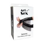 Виниловые митенки Art of Sex - Lerona, размер цвет черный
