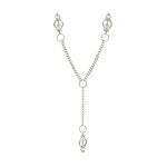 Затискачі для сосків та клітора Art of Sex - Cade, колір срібло