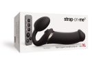 Безремінний вібрострапон з вакуумною стимуляцією Strap-On-Me MULTI ORGASM (м'яте паковання!!!)