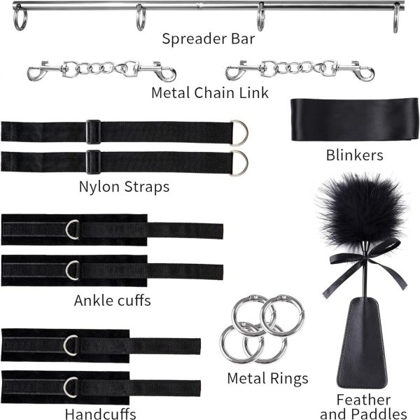 БДСМ-набір LOCKINK YEAHWOW Door Swing & Leg Spreader Bondage set (м'яте паковання!!!)