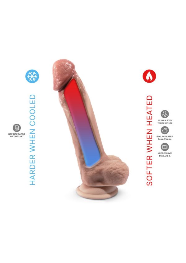 Фалоімітатор SilexD Tomas Premium Real Skin Flesh (9in MODEL 1) (надірване паковання!!!)