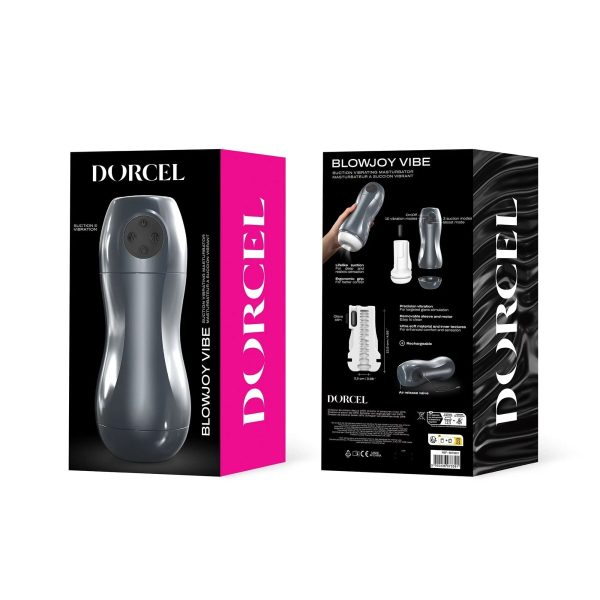 Вібромастурбатор Dorcel BLOWJOY VIBE, ефект всмоктування