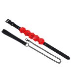 Нашийник з повідцем Liebe Seele Flower Rhythm - and Leather Flowers collar with Leash