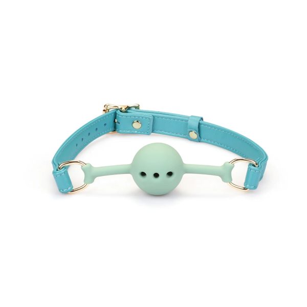 Кляп Liebe Seele Lamb Leather Ball Gag with Velvet Lining