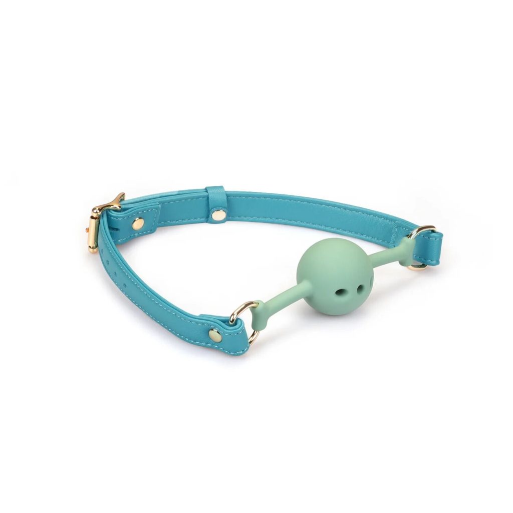 Кляп Liebe Seele Lamb Leather Ball Gag with Velvet Lining