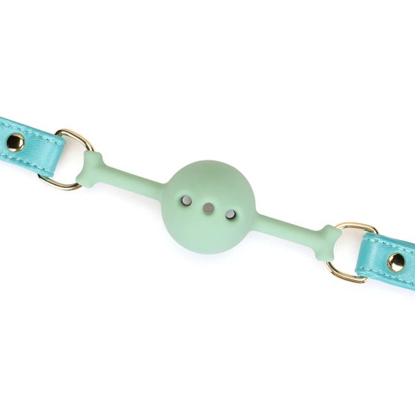 Кляп Liebe Seele Lamb Leather Ball Gag with Velvet Lining