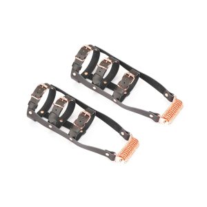 Шкіряна портупея для гомілкостопу зі шпорамиLiebe Seele Leather High Heel Ankle Harness