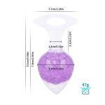 Анальна пробка Liebe Seele Heart-shaped Crystal Anal Plug - Small