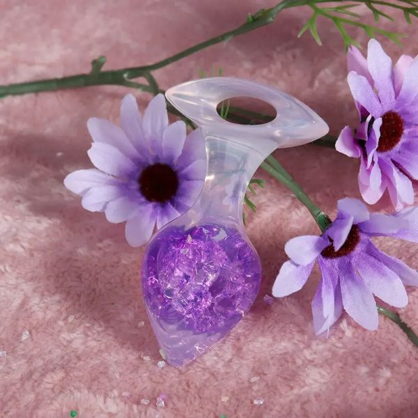 Анальна пробка Liebe Seele Heart-shaped Crystal Anal Plug - Small