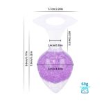 Анальна пробка Liebe Seele Heart-shaped Crystal Anal Plug - Medium