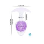 Анальна пробка Liebe Seele Icecream-shaped Crystal Anal Plug - Small