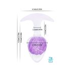 Анальна пробка Liebe Seele Icecream-shaped Crystal Anal Plug - Medium