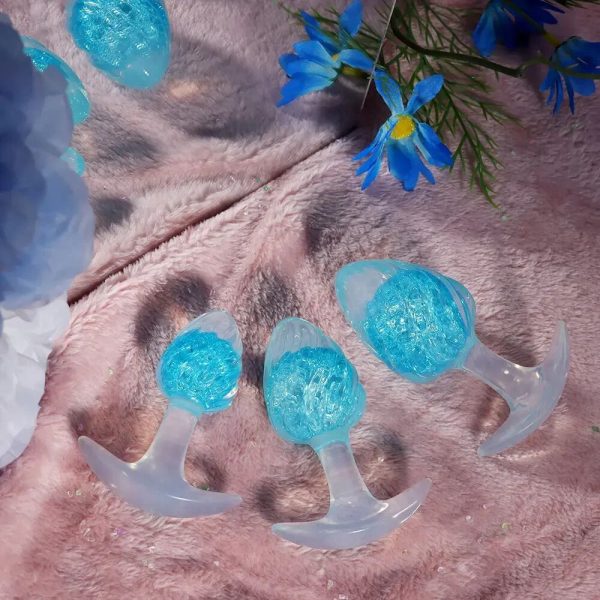 Анальна пробка Liebe Seele Icecream-shaped Crystal Anal Plug - Medium