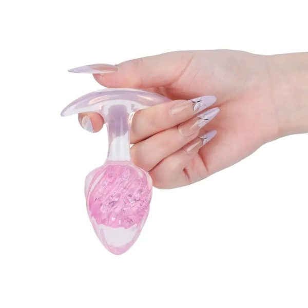 Анальна пробка Liebe Seele Icecream-shaped Crystal Anal Plug - Medium