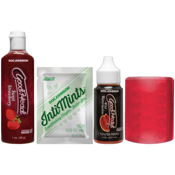Набор для минета Doc Johnson GoodHead Fundamentals Kit, zip-пакет